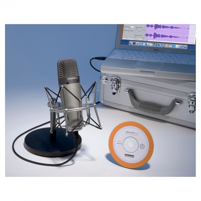 Samson C03UPK set microfono condenser mas soporte.