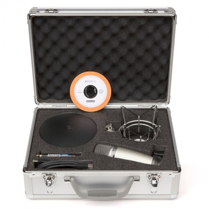 Samson C03UPK set microfono condenser mas soporte.