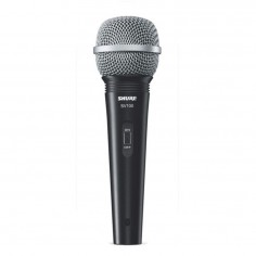 Micrófono Dinámico Multi-uso SV100-W Blister, c/Sw on-off,50-15000H c/Cable XLR/Plug,  Grilla C: Cromado