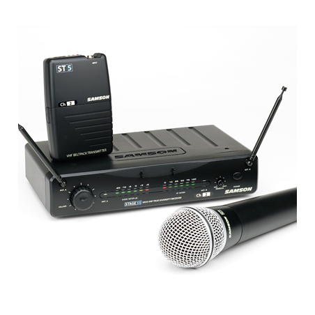 Samson STAGE55 sistema inalambrico mano vhf.