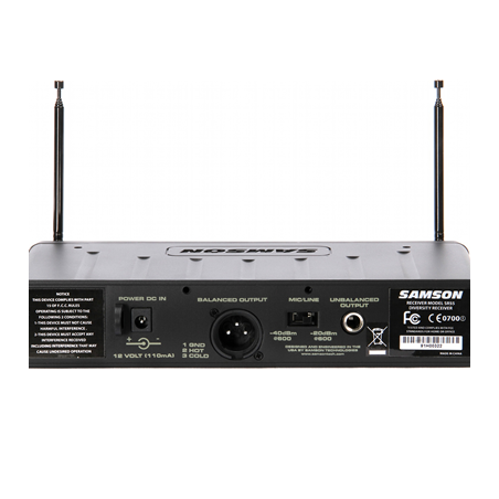Samson STAGE55 sistema inalambrico mano vhf.