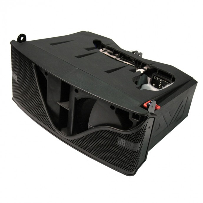 Line Array DVA M2M act +M2S pas, 2 vías, 2x6,5' + Dr 2x1', Class D, Digipro