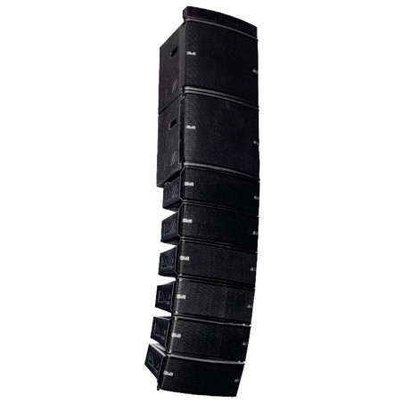 Line Array DVA M2M act +M2S pas, 2 vías, 2x6,5' + Dr 2x1', Class D, Digipro