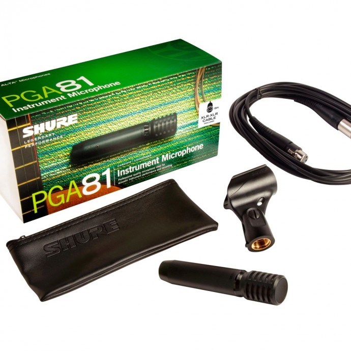 Micrófono Condensador Cardioide PGA81-XLR para Instrumentos