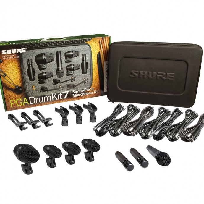 Set de Micrófonos PGADRUMKIT7 para Batería