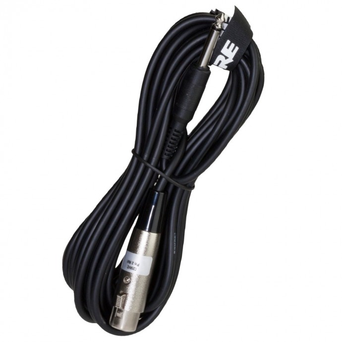 Cable para micrófono, Hi Flex®,  Plug 1/4' / XLR Cr, 6m