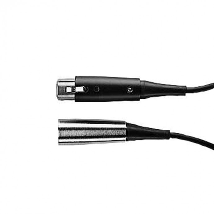 Cable para micrófono, Triple Flex®, XLR Cr / XLR Bk, 7.5m