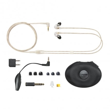 Auricular Intraural Profesional SE535-CL Personal Audio, Tres micro Bocinas, c/Volumen, cable Removible