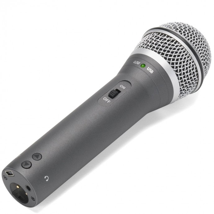 Q2 Mic con USB y XLR (Pack de grabación) Mic + Auricular HP20