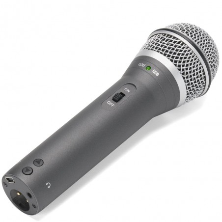 Q2 Mic con USB y XLR (Pack de grabación) Mic + Auricular HP20