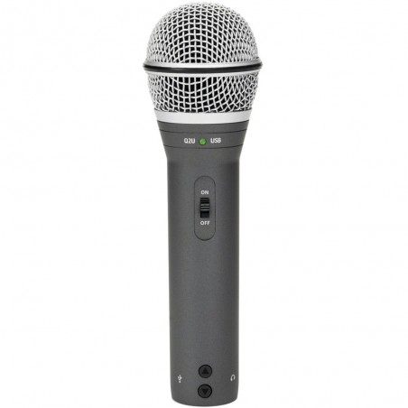 Q2 Mic con USB y XLR (Pack de grabación) Mic + Auricular HP20