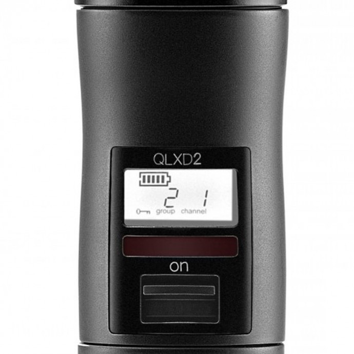 Transmisor Inalámbrico de Mano QLXD2/B58-L50 UHF Digital c/BETA58