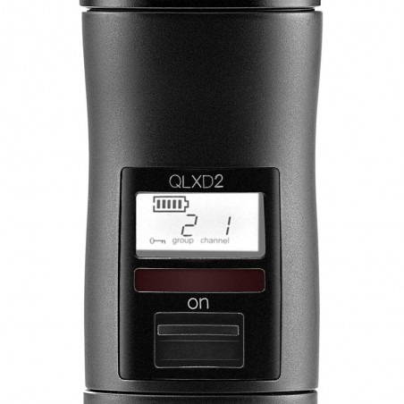 Micrófono Transmisor Inalámbrico de Mano QLXD2/KSM9HSG50 UHF,  Digital, c/KSM9