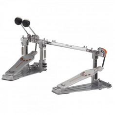 Pedal de bombo zurdo Pearl Demonator doble, mazo 'Duo beat' P-932L