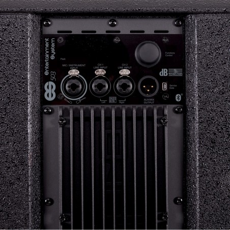 Sistema de Sonido ES 503, Stereo, (2) Bafles 8x3" +(1) Sub Activo 12", 1000W, 2 Ch,  Bluetooth