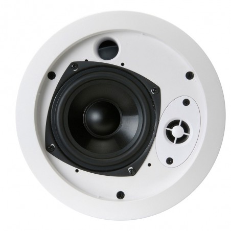 Parlante p/techo, Micro Plus, 4,5"+Tw, 80 Hz - 25 kHz, 30/8 W RMS, 70/100v, 94db, (MC x 2)