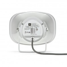 Bocina ABS Exterior IP65, Paging Horn, 15w, 50º/70º, 400 Hz – 7.5 kHz, 70/100v, c: Blanco 2