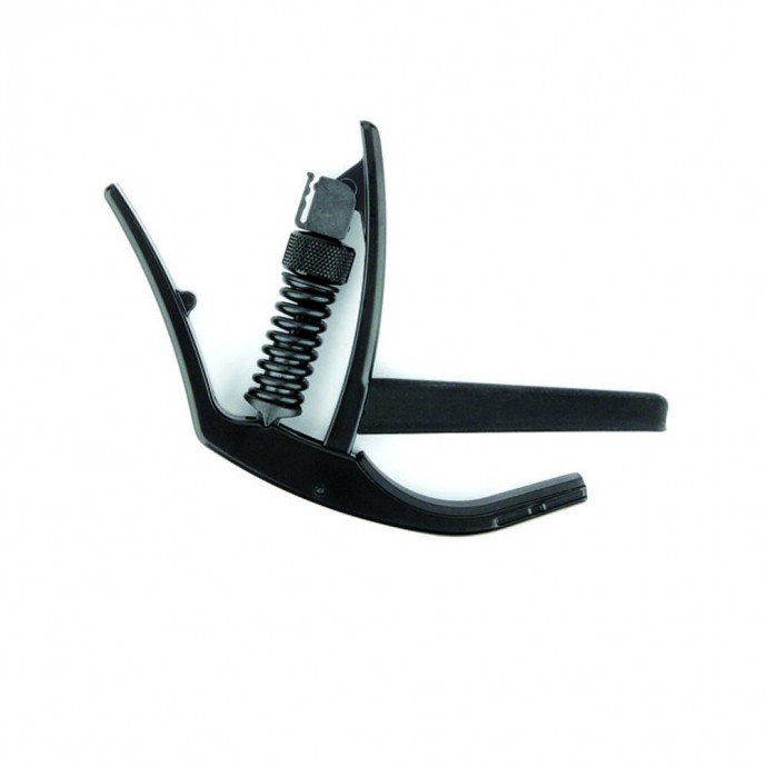 Capodastro p/Guitarra Clásica, PW-CP-13 NS Series, tensión ajustable, soporte de pua - BLACK