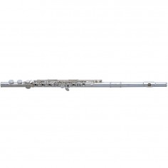 Flauta Traversa, silver plated, Offset, llaves ab, E part, c/est. 2