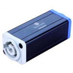 Adaptador/prolongador de powercom azul a blanco