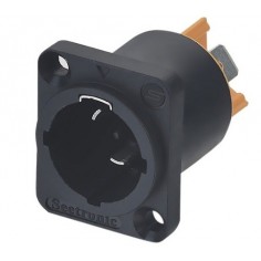 Conector powercon IN para chasis (nueva generación) p/ intemperie (norma IP65)