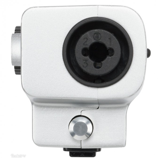 Adaptador externo XLR/TRS para H5 y H6, 2 in XLR/TRS, 2 x 5V Pre Amps, 2 pad -20dB