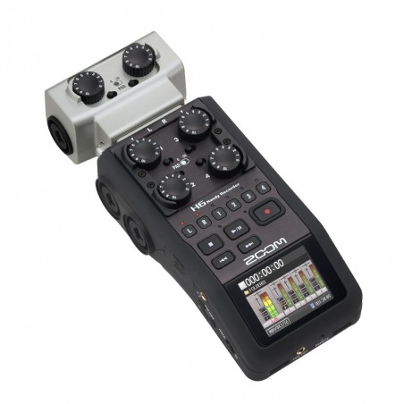 Adaptador externo XLR/TRS para H5 y H6, 2 in XLR/TRS, 2 x 5V Pre Amps, 2 pad -20dB