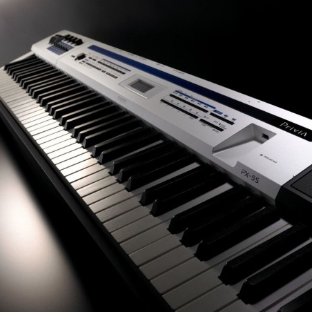 Piano Digital Privia PX5 88 teclas, Tri-sensor II, polif 256, 350 melodias, efectos digitales