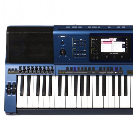 Teclado alta gama MZ-X500 61 teclas con sensibilidad al tacto, 128 polifonías 1100 tonos y 330 ritmos 20 W＋20 W